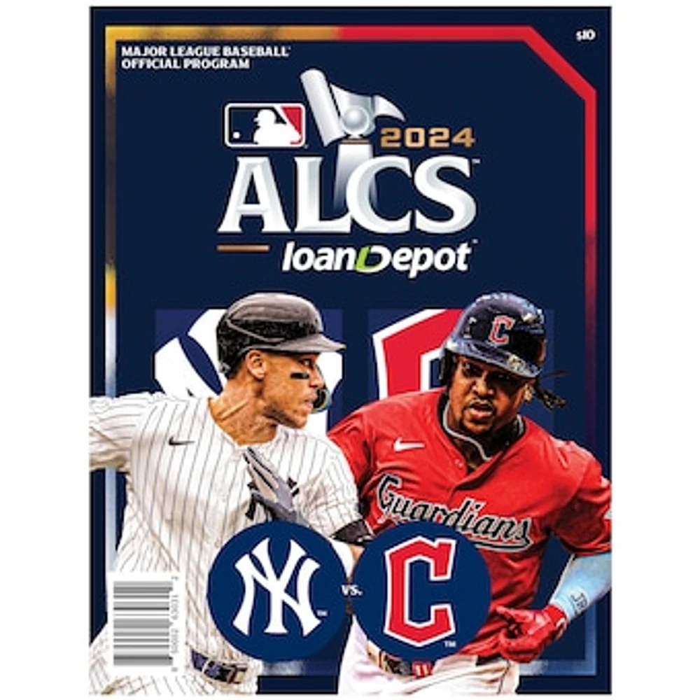 Cleveland Guardians vs. New York Yankees 2024 ALCS Program