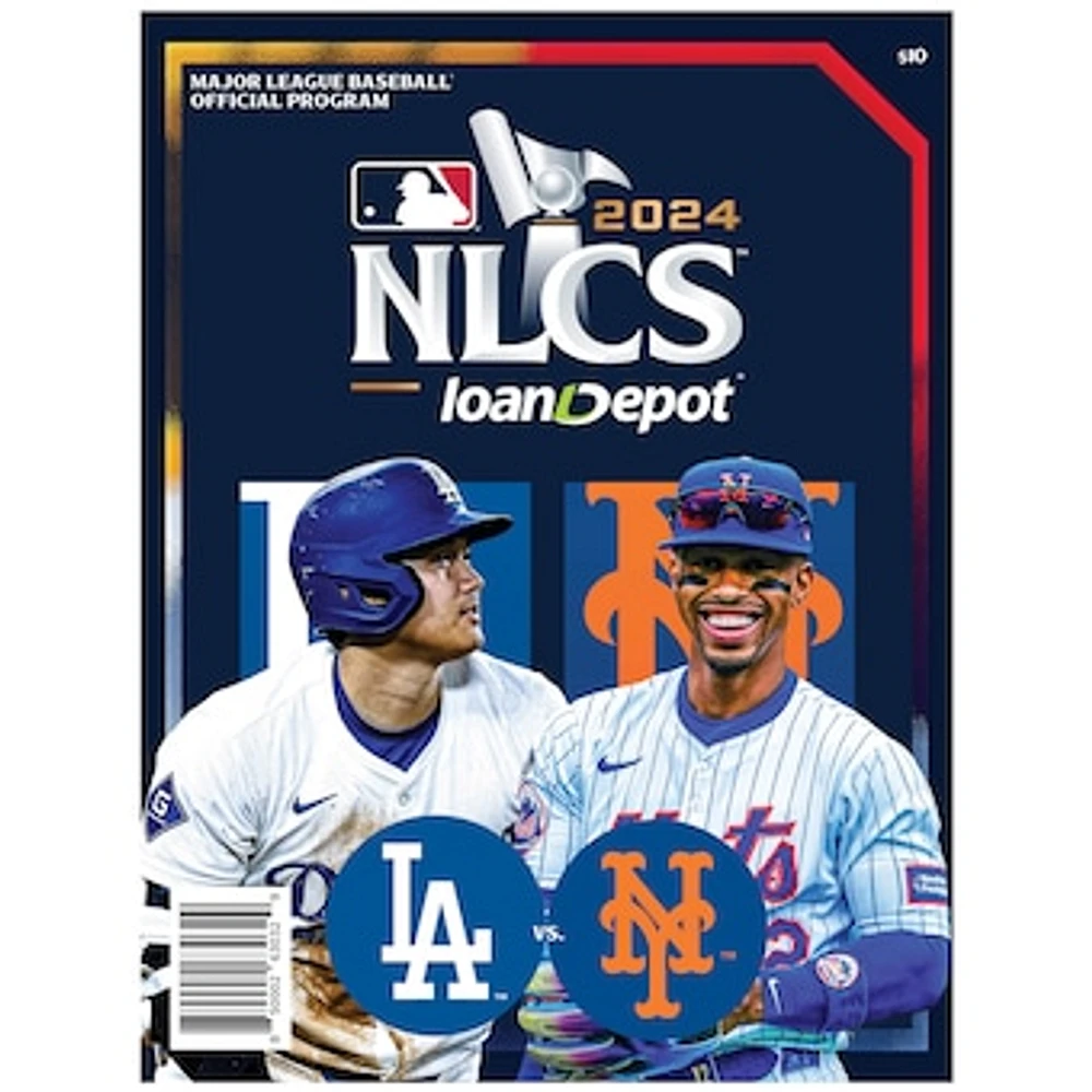 Los Angeles Dodgers vs. New York Mets 2024 NLCS Program