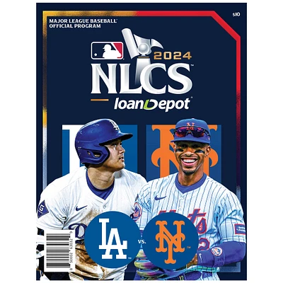 Los Angeles Dodgers vs. New York Mets 2024 NLCS Program