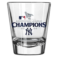 New York Yankees 2024 American League Champions 2oz. Shot Glass