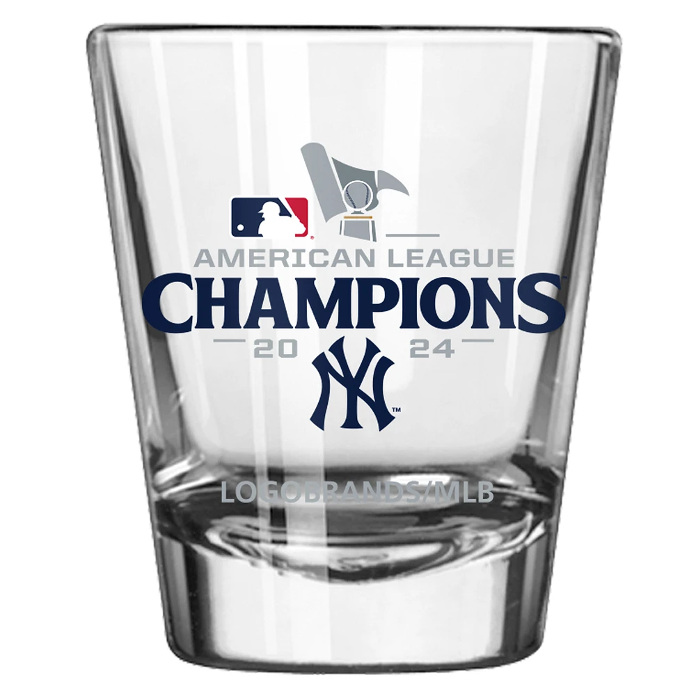 New York Yankees 2024 American League Champions 2oz. Shot Glass