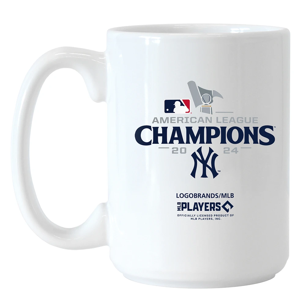 New York Yankees 2024 American League Champions 15oz. Sublimated Mug