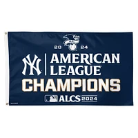 WinCraft New York Yankees 2024 American League Champions Locker Room 3' x 5' Deluxe Flag