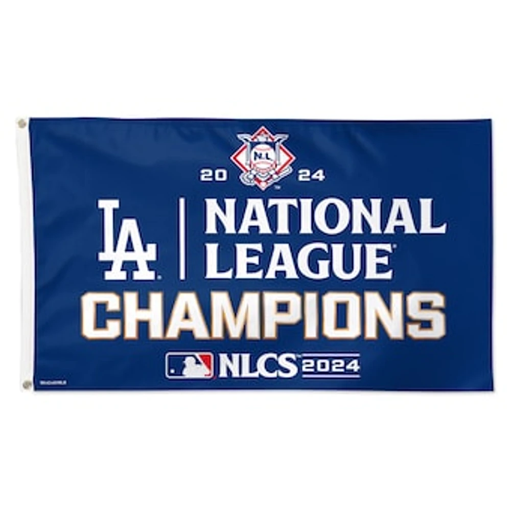 WinCraft Los Angeles Dodgers 2024 National League Champions Locker Room 3' x 5' Deluxe Flag