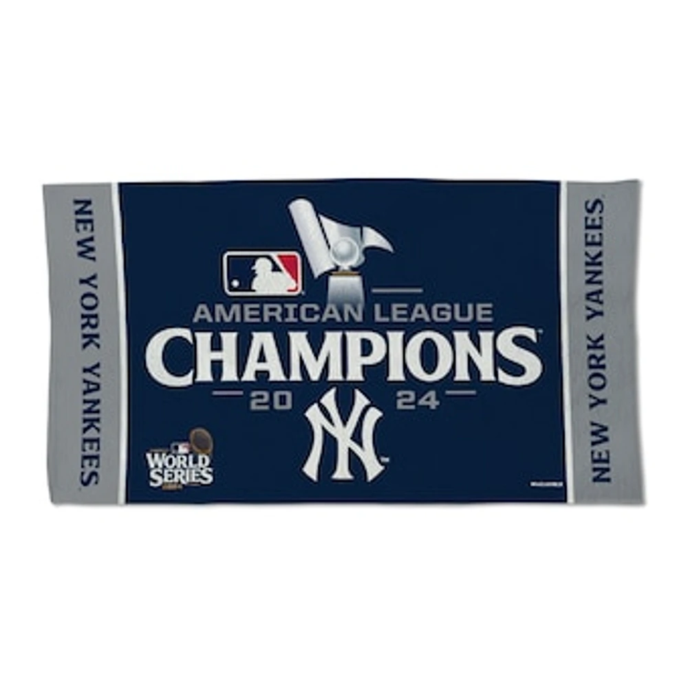 WinCraft New York Yankees 2024 American League Champions Locker Room 22'' x 42'' Double-Sided Towel