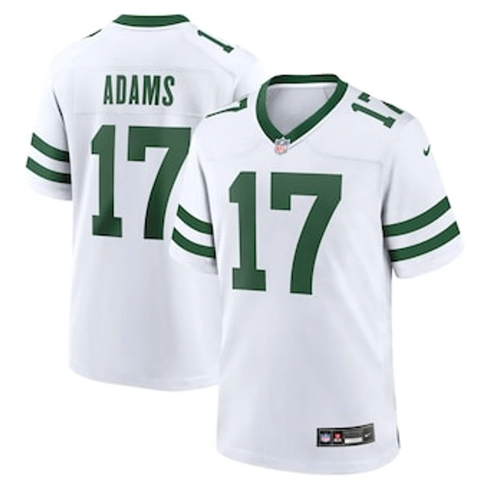 Men's Nike Davante Adams Legacy White New York Jets Game Jersey