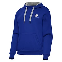 Women's Antigua  Royal Chase Elliott Victory Pullover Hoodie