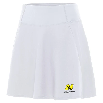 Women's Antigua  White Jeff Gordon Chip Skort