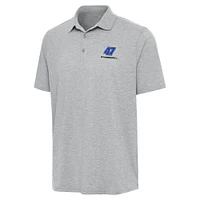 Men's Antigua  Heather Gray Ricky Stenhouse Jr. Par 3 Polo