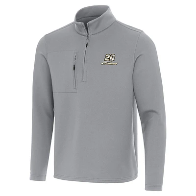 Men's Antigua Christopher Bell Insider Quarter-Zip Top