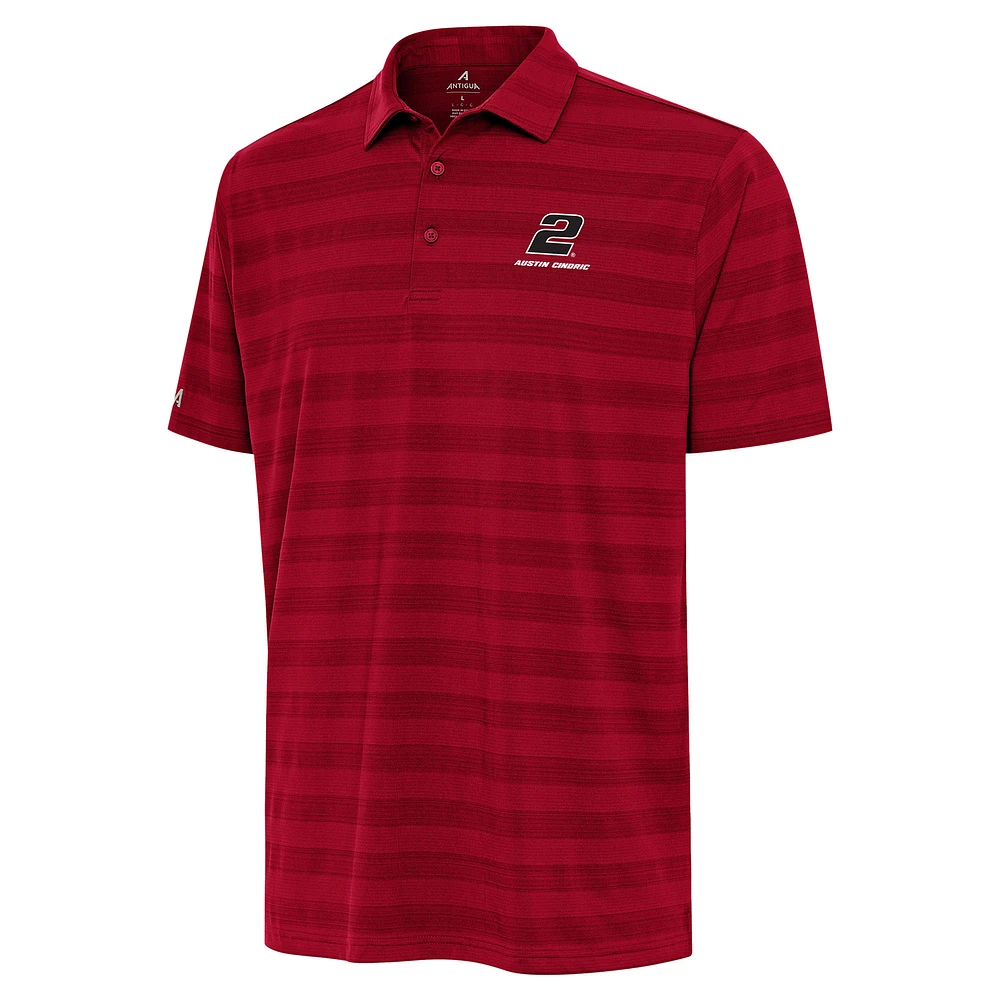 Men's Antigua Austin Cindric Tunnel Polo