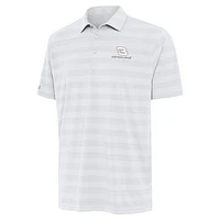 Men's Antigua  White Austin Dillon Tunnel Polo