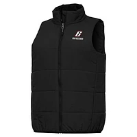 Women's Antigua  Black Brad Keselowski Experience Full-Zip Vest