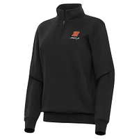 Women's Antigua Martin Truex Jr Victory Quarter-Zip Sweatshirt