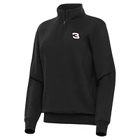 Women's Antigua Richard Childress Racing Victory Quarter-Zip Sweatshirt
