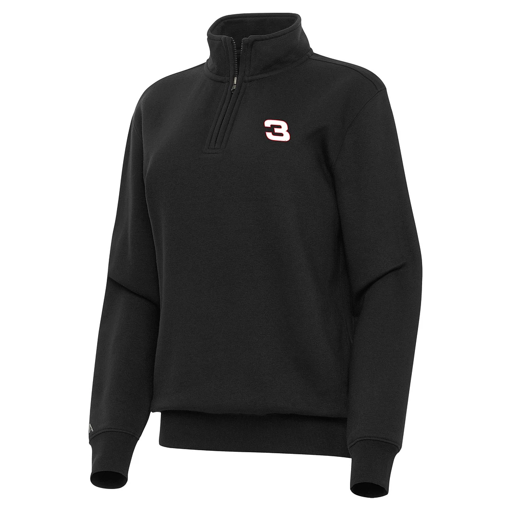 Women's Antigua Richard Childress Racing Victory Quarter-Zip Sweatshirt