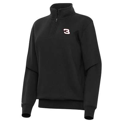 Women's Antigua Richard Childress Racing Victory Quarter-Zip Sweatshirt