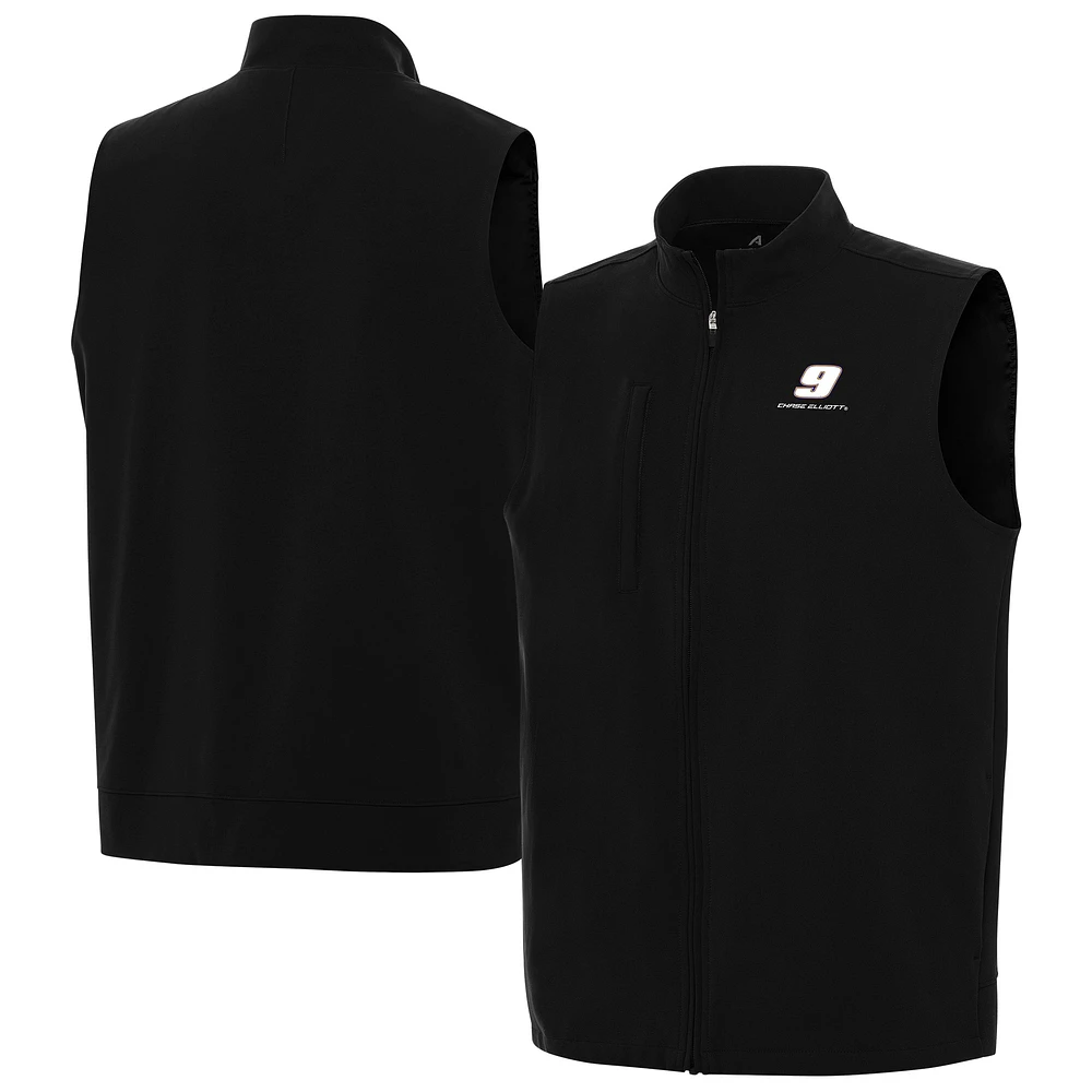 Men's Antigua Chase Elliott Regard Full-Zip Vest