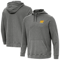 Men's Antigua Heather Ryan Blaney Cloud Pullover Hoodie