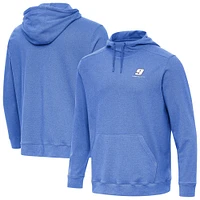Men's Antigua  Heather Royal Chase Elliott Cloud Pullover Hoodie