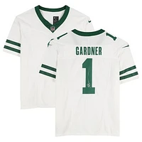 Ahmad Sauce Gardner New York Jets Autographed White Limited Jersey