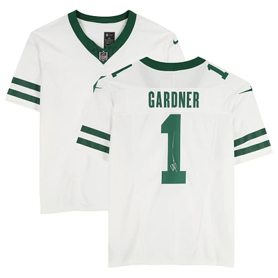 Ahmad Sauce Gardner New York Jets Autographed White Limited Jersey