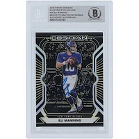 Eli Manning New York Giants Autographed 2020 Panini Obsidian Electric Etch Yellow #30 #/25 Beckett Fanatics Witnessed Authenticated Card