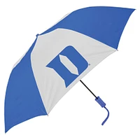 Royal/White Duke Blue Devils Two-Tone Auto Open Folding Umbrella