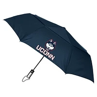 Navy UConn Huskies Windflow Dynamo Deluxe 48" Vented Folding Umbrella
