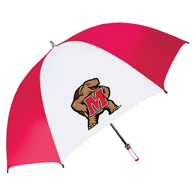 Red/White Maryland Terrapins The Birdie 62" Sporty Golf Umbrella