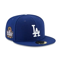 Men's New Era Royal Los Angeles Dodgers 2024 World Series Side Patch 59FIFTY Fitted Hat