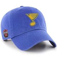 Men's '47 Blue St. Louis Blues 2025 NHL Winter Classic Clean Up Adjustable Hat