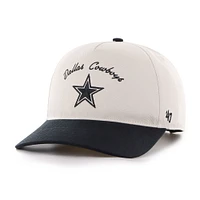 Men's '47 Cream/Black Dallas Cowboys Safe Bet Stable Hitch Adjustable Hat