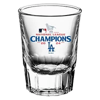 The Memory Company Los Angeles Dodgers 2024 National League Champions 2oz. Fluted Shot Glass