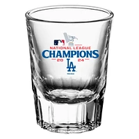 The Memory Company Los Angeles Dodgers 2024 National League Champions 2oz. Fluted Shot Glass