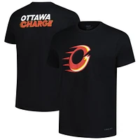 Unisex Black Ottawa Charge Graphic T-Shirt