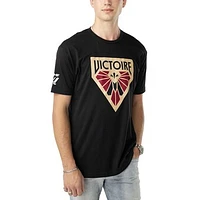 Unisex Black Montreal Victoire Graphic T-Shirt