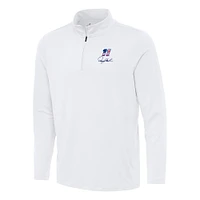 Men's Antigua Denny Hamlin Reprocess Quarter-Zip Top