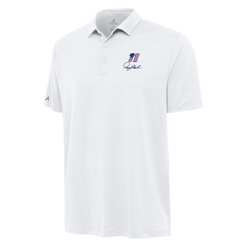 Men's Antigua Denny Hamlin Reprocess Polo