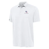 Men's Antigua White Austin Dillon Reprocess Polo