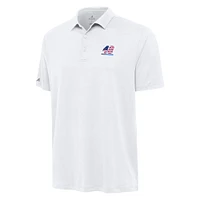 Men's Antigua White Alex Bowman Reprocess Polo