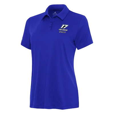 Women's Antigua Royal Chris Buescher Reprocess Polo