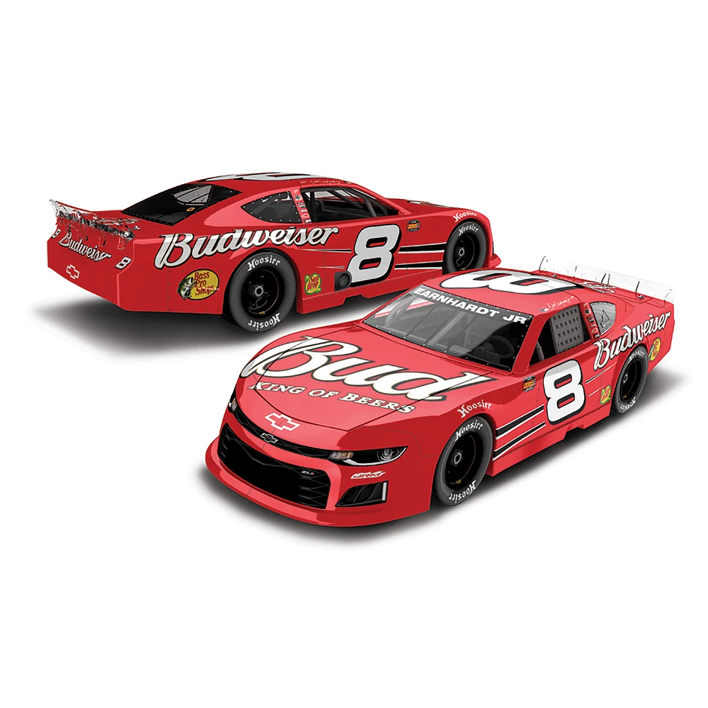 Action Racing Dale Earnhardt Jr. 2024 #8 Budweiser 1:24 Late Model Die-Cast Chevrolet Stock Car