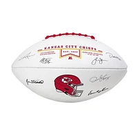 Kansas City Chiefs Legends Signature Football