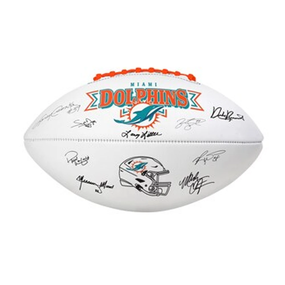 Miami Dolphins Legends Signature Football