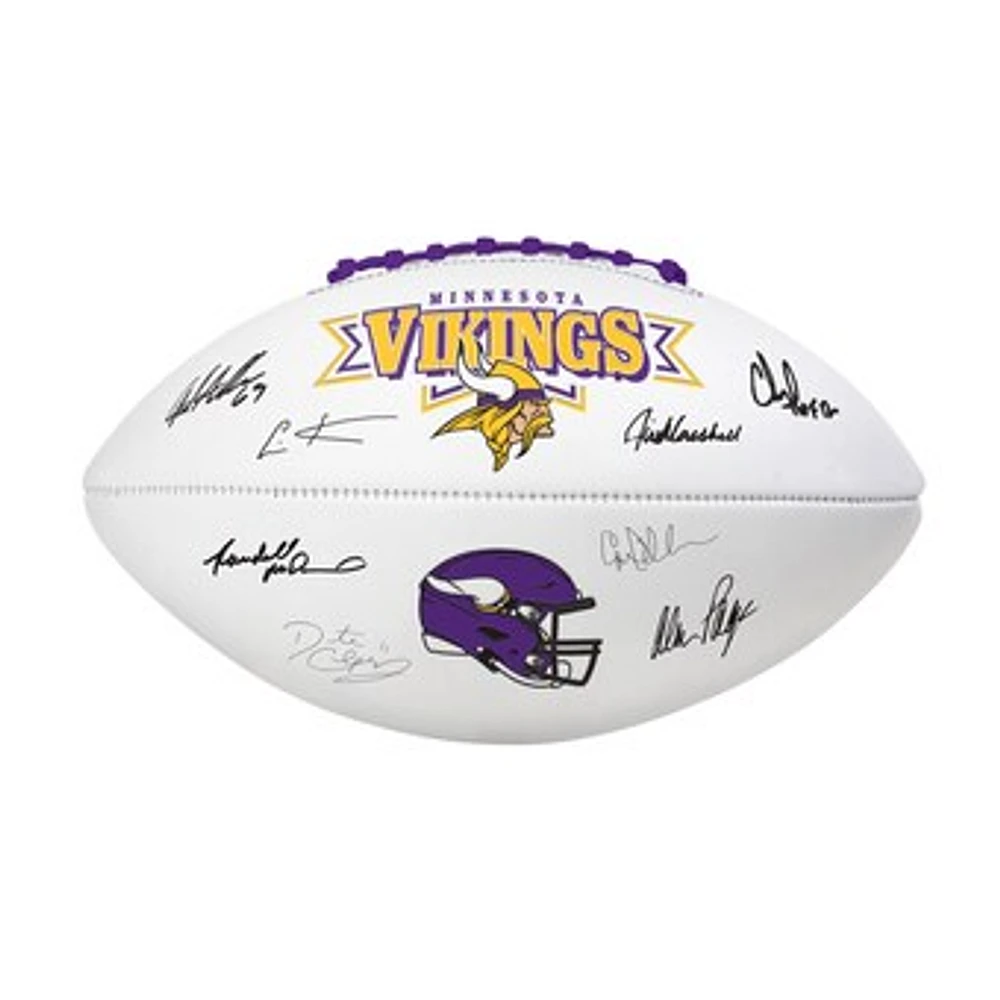 Minnesota Vikings Legends Signature Football