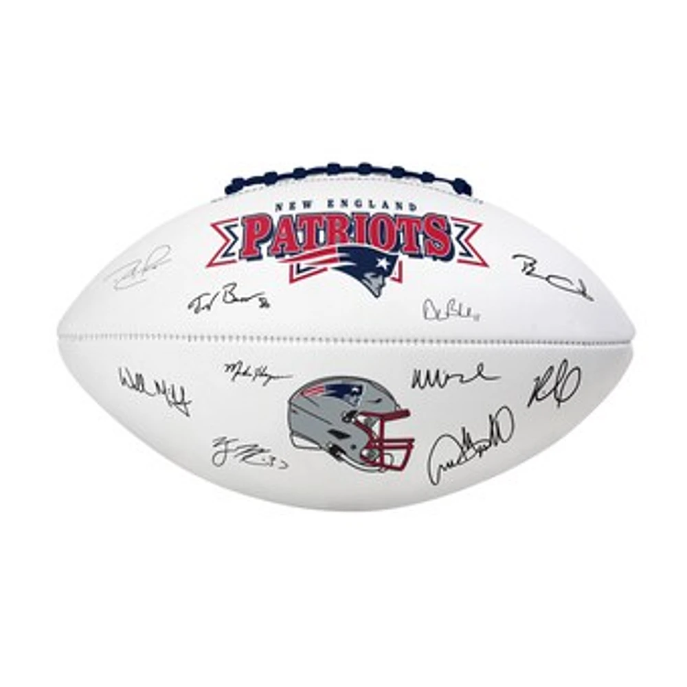 New England Patriots Legends Signature Football