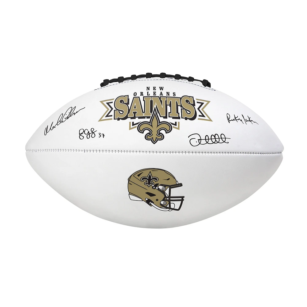 New Orleans Saints Legends Signature Football