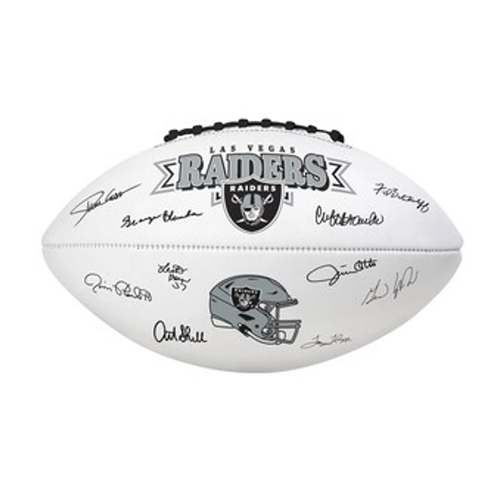 Las Vegas Raiders Legends Signature Football