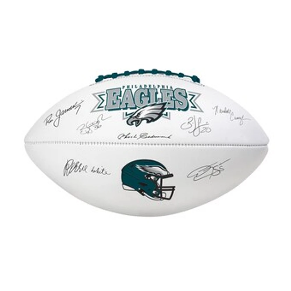 Philadelphia Eagles Legends Signature Football